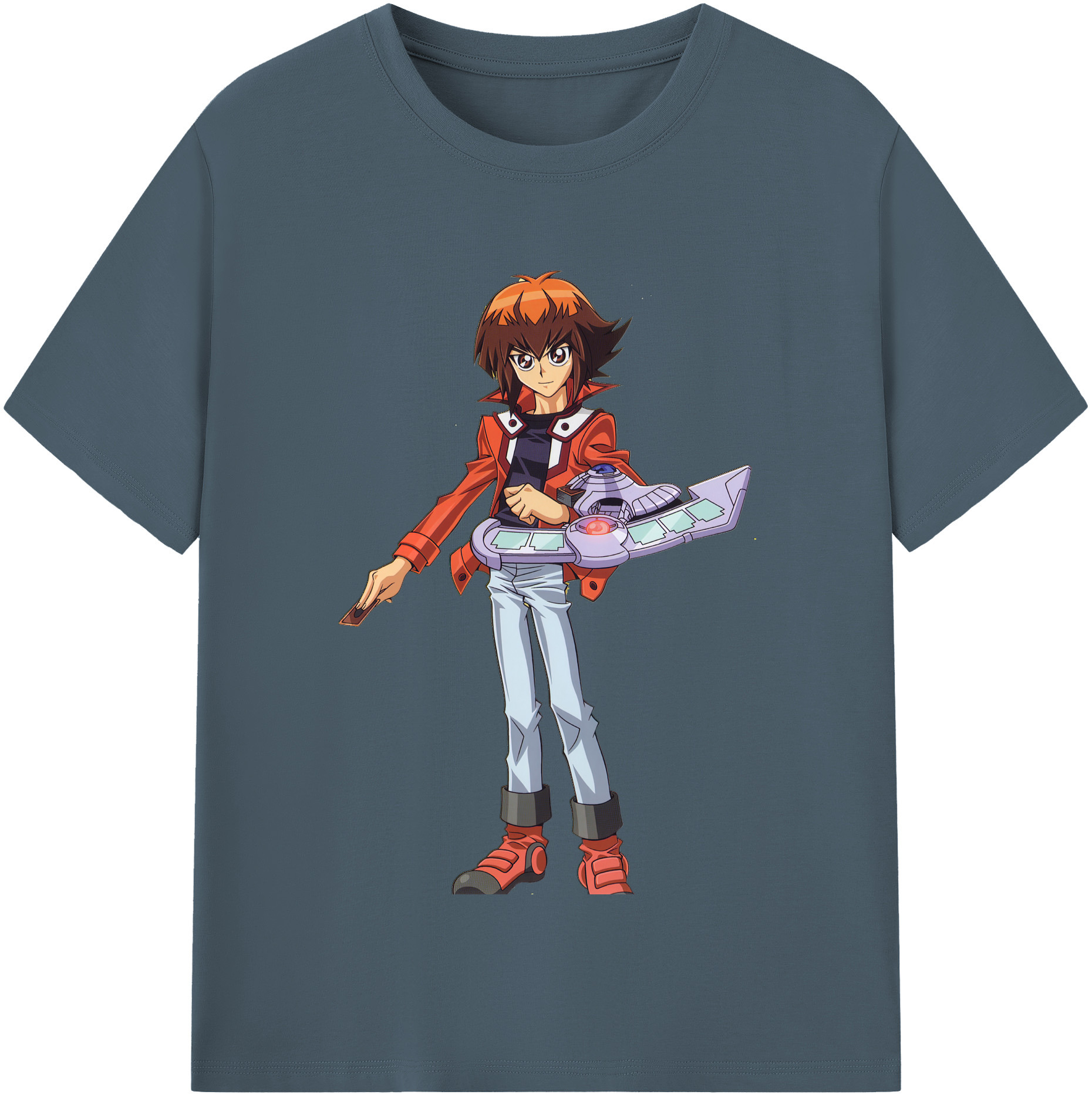 （画像用） 遊☆戯☆王 Yu-Gi-Oh! 綿100％半袖Tシャツ（フロントプリント）